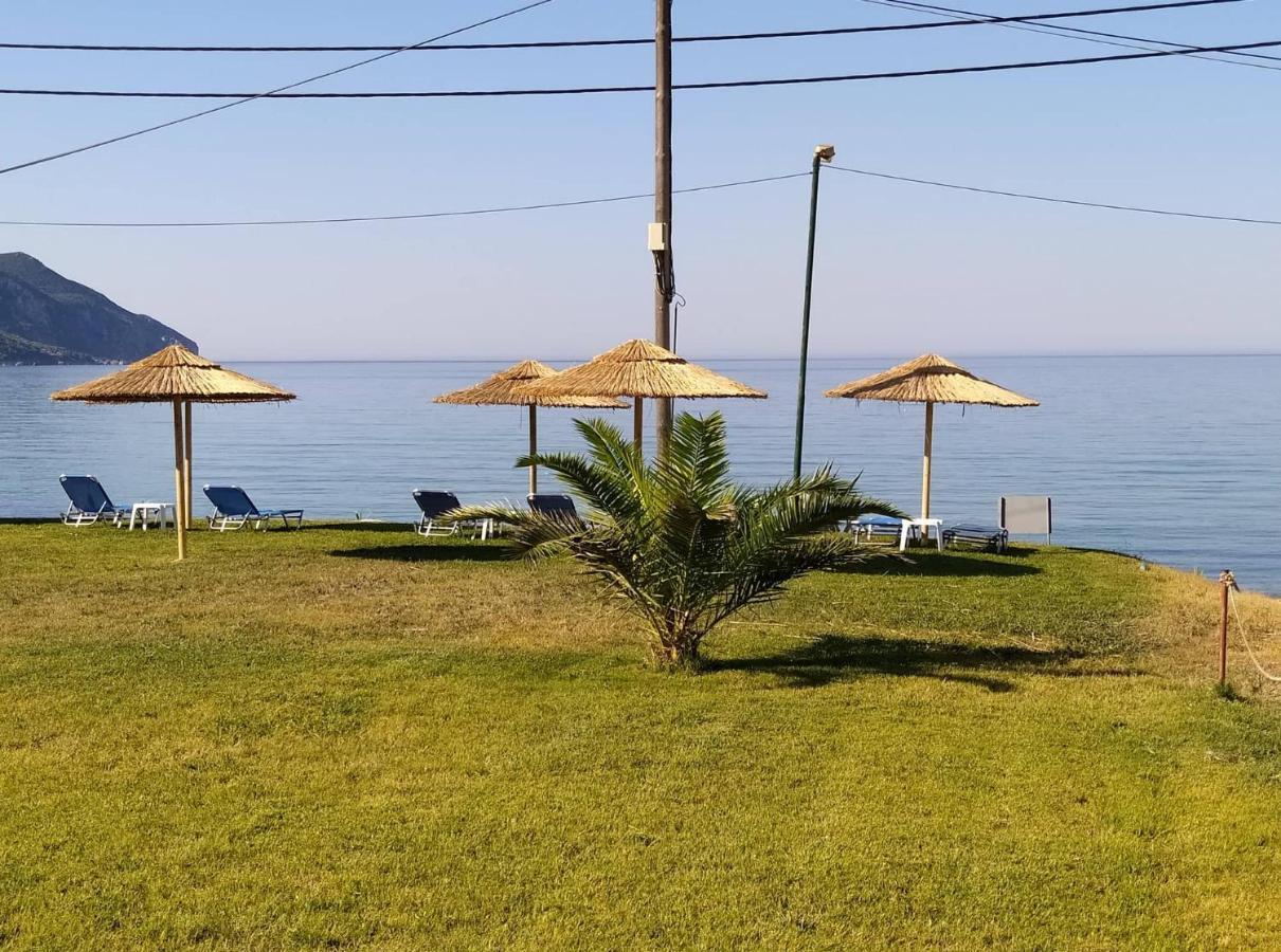 Elias & Vasili House Hotel Agios Georgios Pagon Bagian luar foto