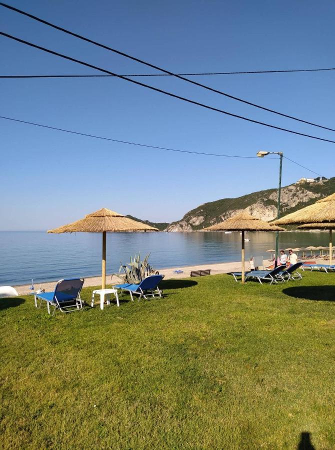 Elias & Vasili House Hotel Agios Georgios Pagon Bagian luar foto