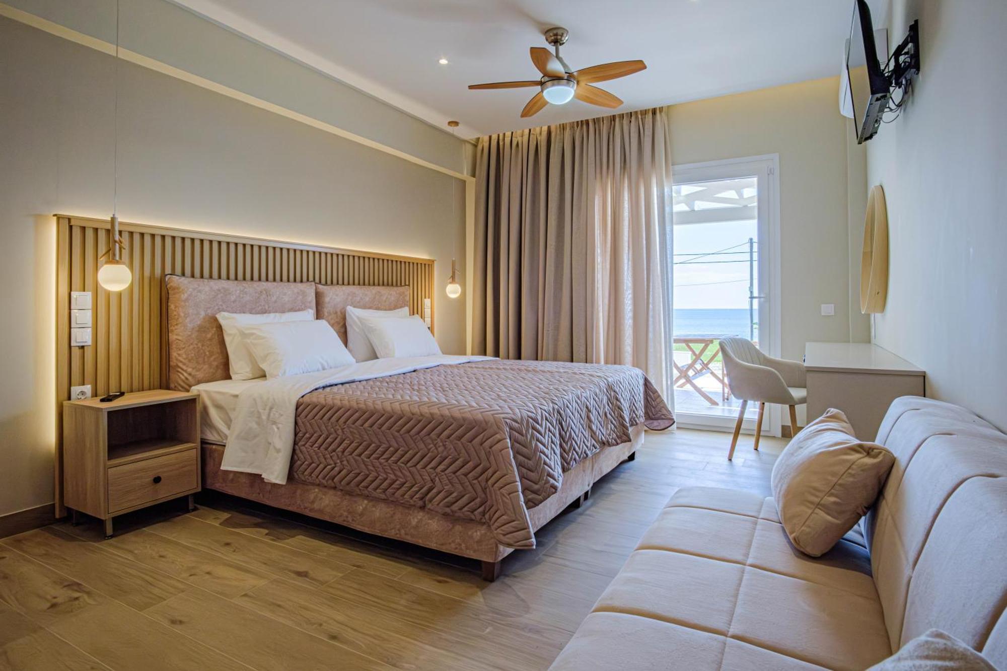 Elias & Vasili House Hotel Agios Georgios Pagon Bagian luar foto